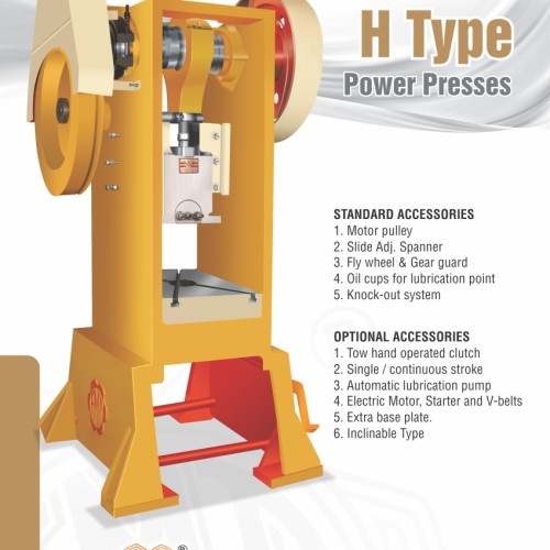 H type power press machine